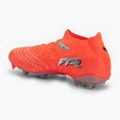 Scarpe da calcio PUMA Future 9 Fusion FG/AG glowing red/puma white/puma black/puma silver 3