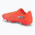 Scarpe da calcio PUMA Future 9 Play FG/AG glowing red/puma white/puma black/puma silver 3