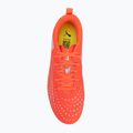 Scarpe da calcio junior PUMA Future 9 Play FG/AG Jr glowing red/puma white/puma black/puma silver 5