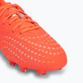 Scarpe da calcio junior PUMA Future 9 Play FG/AG Jr glowing red/puma white/puma black/puma silver 7