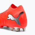 Scarpe da calcio PUMA Future 9 Ultimate FG glowing red/puma white/puma black/puma silver 8