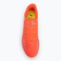 Scarpe da calcio PUMA Future 9 Play TT glowing red/puma white/puma black/puma silver 5