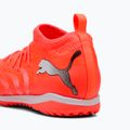 Scarpe da calcio PUMA Future 9 Match TT + Mid Jr glowing red/puma white/puma black/puma silver 8