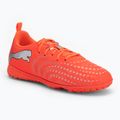 Scarpe da calcio junior PUMA Future 9 Play TT Jr glowing red/puma white/puma black/puma silver
