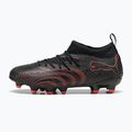 Scarpe da calcio per bambini PUMA Future 9 Match FG/AG Jr puma black/glowing red/strong grey 8
