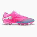 Scarpe da calcio PUMA Future 9 Fusion FG/AG poison pink/sun stream/bright aqua/puma white