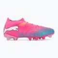 Scarpe da calcio PUMA Future 9 Match FG/AG poison pink/puma white/sun stream/bright aqua/puma black 2