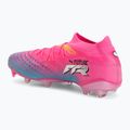 Scarpe da calcio PUMA Future 9 Match FG/AG poison pink/puma white/sun stream/bright aqua/puma black 3
