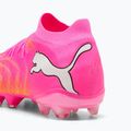 Scarpe da calcio PUMA Future 9 Match FG/AG poison pink/puma white/sun stream/bright aqua/puma black 4
