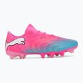 Scarpe da calcio PUMA Future 9 Match Fusion FG/AG poison pink/puma white/sun stream/bright aqua/puma black 2