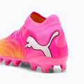 Scarpe da calcio per bambini PUMA Future 9 Pro FG/AG Jr poison pink/puma wht/sun stream/bright aqua/puma blk 7
