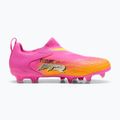 Scarpe da calcio per bambini PUMA Future 9 Match LL FG/AG Jr poison pink/puma wht/sun stream/bright aqua/puma blk 2