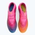 Scarpe da calcio PUMA Future 9 Ultimate FG poison pink/puma wht/sun stream/bright aqua/puma blk 5