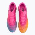 Scarpe da calcio PUMA Future 9 Match Fusion TT poison pink/puma white/sun stream/bright aqua/puma black 5
