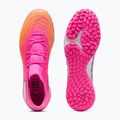 Scarpe da calcio PUMA Future 9 Match Fusion TT poison pink/puma white/sun stream/bright aqua/puma black 3