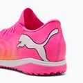 Scarpe da calcio PUMA Future 9 Match Fusion TT poison pink/puma white/sun stream/bright aqua/puma black 4