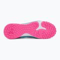 Scarpe da calcio per bambini PUMA Future 9 Match TT + Mid Jr poison pink/puma wht/sun stream/bright aqua/puma blk 4