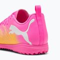 Scarpe da calcio per bambini PUMA Future 9 Play TT poison pink/puma white/sun stream/bright aqua/puma black 7