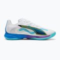 Scarpe da pallamano PUMA Accelerate Nitro SQD 4 Game On puma white/glowing red/ultra blue 9