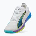 Scarpe da pallamano PUMA Accelerate Nitro SQD 4 Game On puma white/glowing red/ultra blue 10