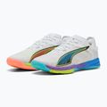 Scarpe da pallamano PUMA Accelerate Nitro SQD 4 Game On puma white/glowing red/ultra blue 11