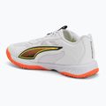 Scarpe da pallamano PUMA Accelerate Pro 4 Game On puma white/glowing red/ultra blue 3