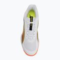 Scarpe da pallamano PUMA Accelerate Pro 4 Game On puma white/glowing red/ultra blue 5
