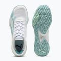Scarpe da pallamano PUMA Accelerate Pro 4 Game On puma white/baltic sea blue/fresh water 3