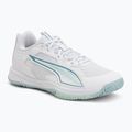 Scarpe da pallamano PUMA Accelerate Pro 4 Game On puma white/baltic sea blue/fresh water