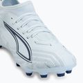 Scarpe da calcio per bambini PUMA Ultra 6 Match FG/AG Jr icy blue/puma white/blue jewel 7