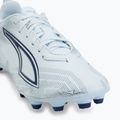 Scarpe da calcio per bambini PUMA Ultra 6 Play FG/AG Jr icy blue/puma white/blue jewel 7