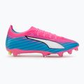Scarpe da calcio PUMA Ultra 6 Match FG/AG poison pink/puma white/sun stream/bright aqua/puma black 2
