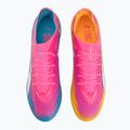 Scarpe da calcio PUMA Ultra 6 Match FG/AG poison pink/puma white/sun stream/bright aqua/puma black 5
