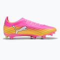 Scarpe da calcio PUMA Ultra 6 Match FG/AG poison pink/puma white/sun stream/bright aqua/puma black 2