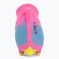 Scarpe da calcio per bambini PUMA Ultra 6 Match+ LL FG/AG Jr poison pink/puma white/sun stream/bright aqua/puma black 6