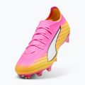 Scarpe da calcio PUMA Ultra 6 Pro FG/AG poison pink/puma white/sunstream/bright aqua/puma black 4