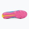 Scarpe da calcio per bambini PUMA Ultra 6 Pro Jr FG/AG poison pink/puma white/sunstream/bright aqua/puma black 4