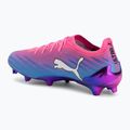 Scarpe da calcio PUMA Ultra 6 Ultimate FG poison pink/puma white/sun stream/bright aqua/puma black 3