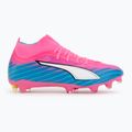 Scarpe da calcio PUMA Ultra 6 Match + FG/AG poison pink/puma white/sun stream/bright aqua/puma black 2