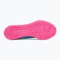 Scarpe da calcio per bambini PUMA Ultra 6 Play TT Jr poison pink/puma white/sun stream/bright aqua/puma black 4