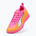 Scarpe da calcio per bambini PUMA Ultra 6 Play It Jr poison pink/puma wht/sun stream/bright aqua/puma blk 3