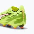 Scarpe da calcio PUMA Ultra 6 Match FG/AG yellow alert/puma black/glowing red/lime squeeze 8