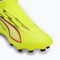 Scarpe da calcio junior PUMA Ultra 6 Match+ LL FG/AG Jr yellow alert/puma black/glowing red/lime squeeze 7