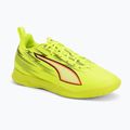 Scarpe da calcio junior PUMA Ultra 6 Play IT Jr yellow alert/puma black/glowing red/lime squeeze