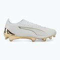 Scarpe da calcio PUMA Ultra 6 Ultimate FG puma white/metallic gold/puma black 2