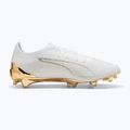 Scarpe da calcio PUMA Ultra 6 Ultimate FG puma white/metallic gold/puma black 10