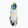 Scarpe da calcio per bambini PUMA Future 9 Match Creativity Fg/Ag Jr yellow alert/mint jelly/puma white/puma black 5