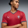 Maglia da calcio uomo PUMA FPF Portogallo Home Jersey Replica Club rossa/verde 4