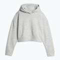 Felpa donna PUMA x HYROX World Cropped Hoodie grigio chiaro