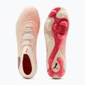 Scarpe da calcio PUMA Future 9 Ultimate FG sugared almond/puma white/ultra red/puma black 4